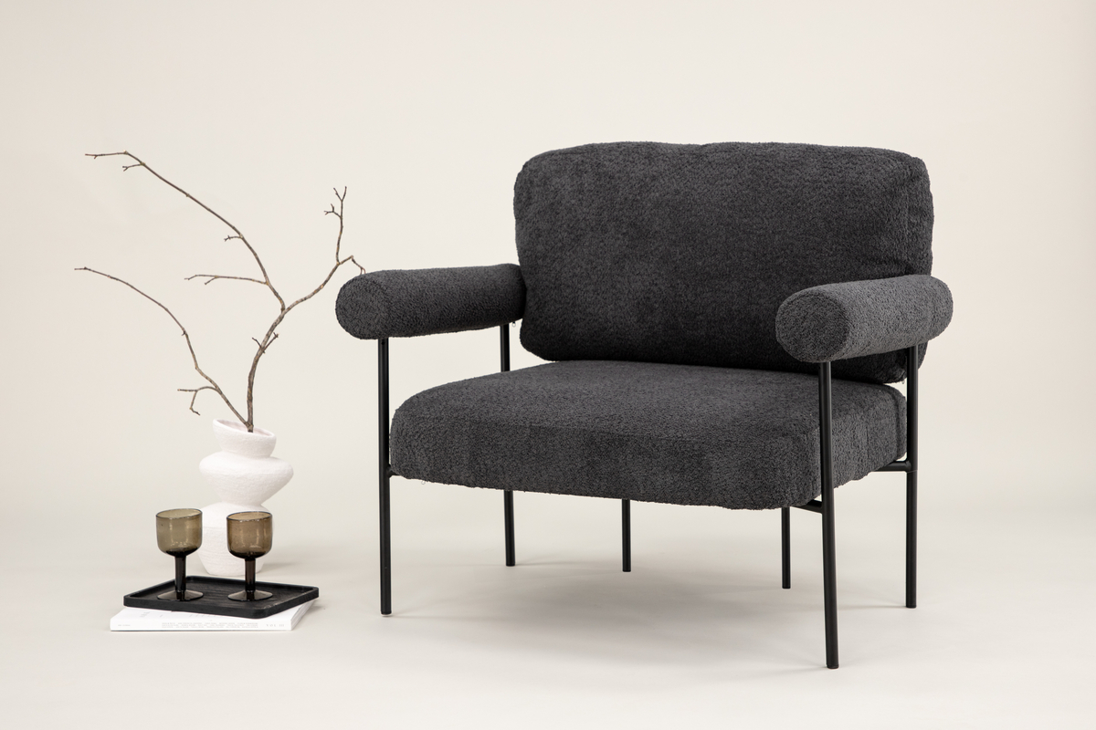 Fauteuil 'Åsele' - Zwart