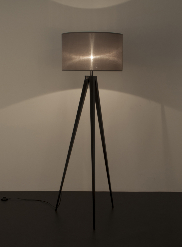 Vloerlamp 'Tripod' - Grijs