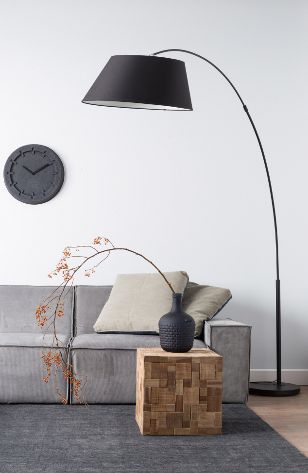 Vloerlamp 'Arc' - Wit