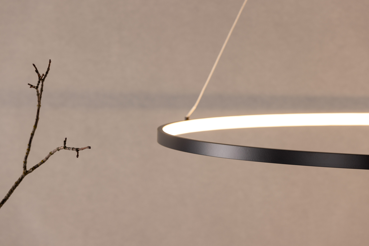 Plafondlamp 'Stensund' - Zwart