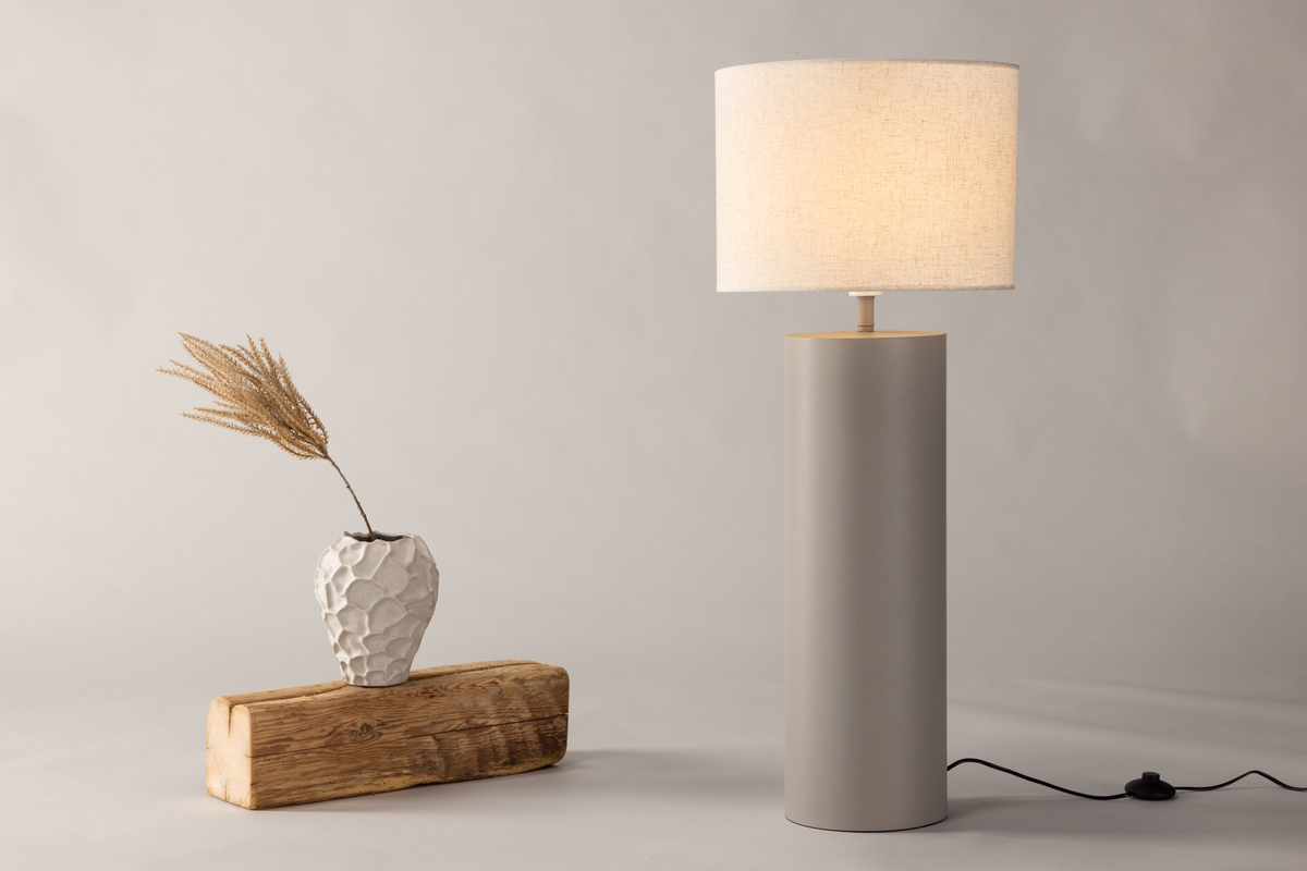 Vloerlamp 'Ulricehamn' - Grijs