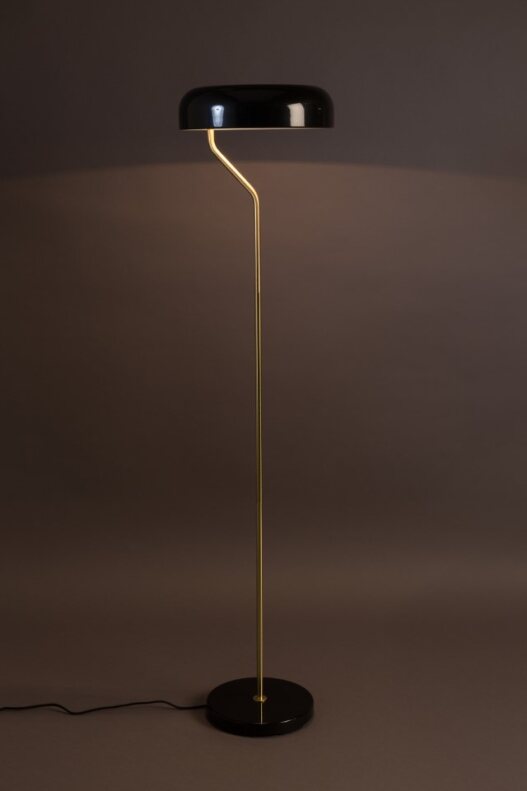 Vloerlamp 'Eclipse' - Zwart