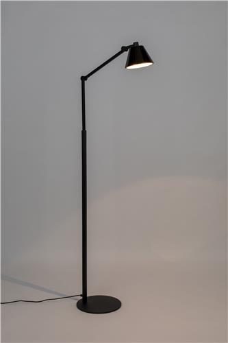 Vloerlamp 'Lub' - Zwart