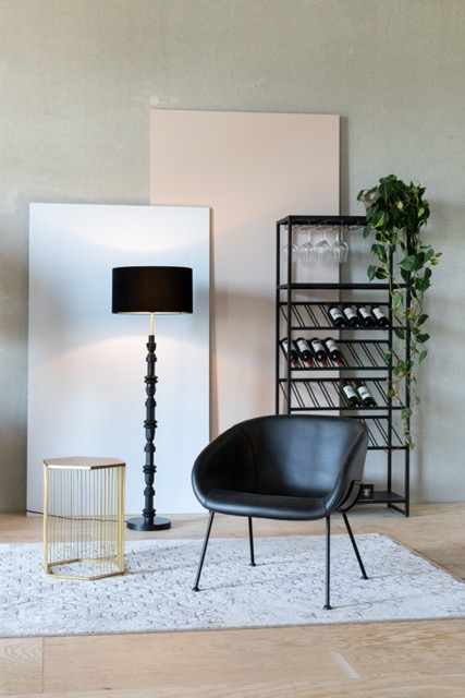 Vloerlamp 'Totem' 46x46 - Zwart