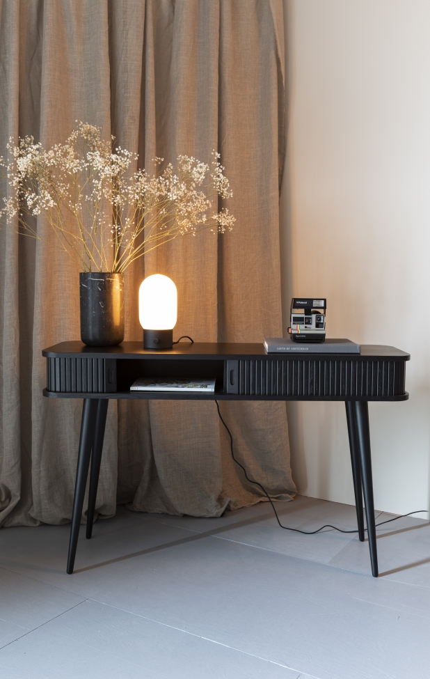 Tafellamp 'Urban Charger' - Zwart