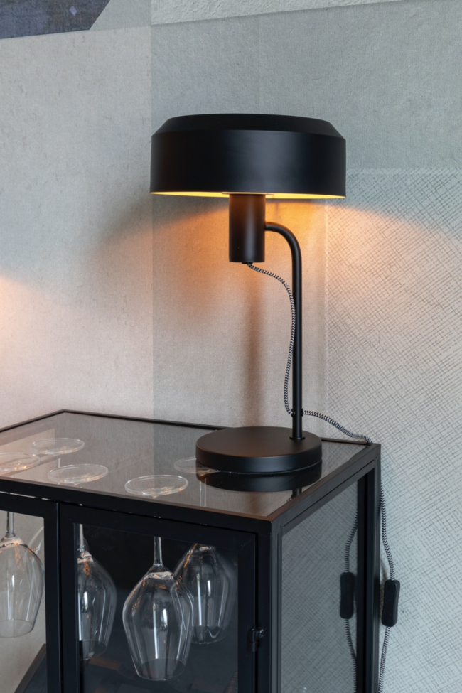 Lamp 'Landon' - Zwart
