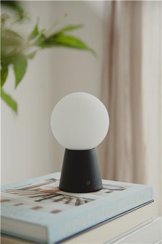Tafellamp 'Stellar' - Zwart/Wit