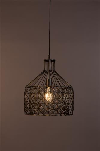 Plafondlamp 'Jim Wide' - Zilver