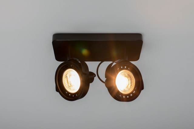 Spotlight 'Dice' 12x28 - Zwart