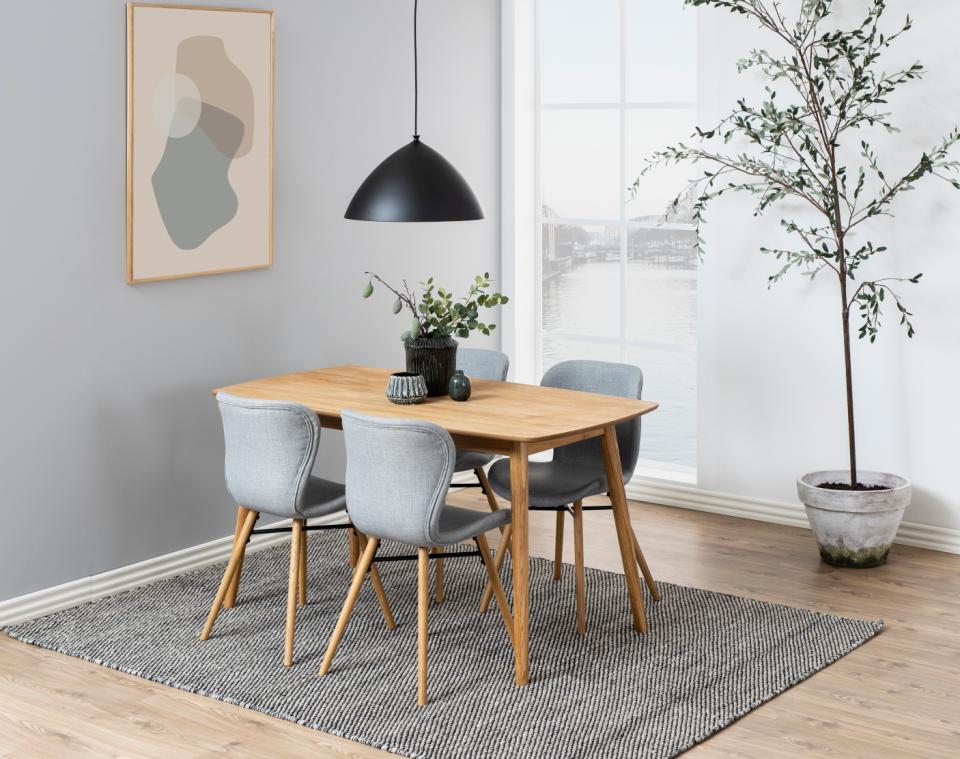 Eettafel 'Parma' - Natuurlijk