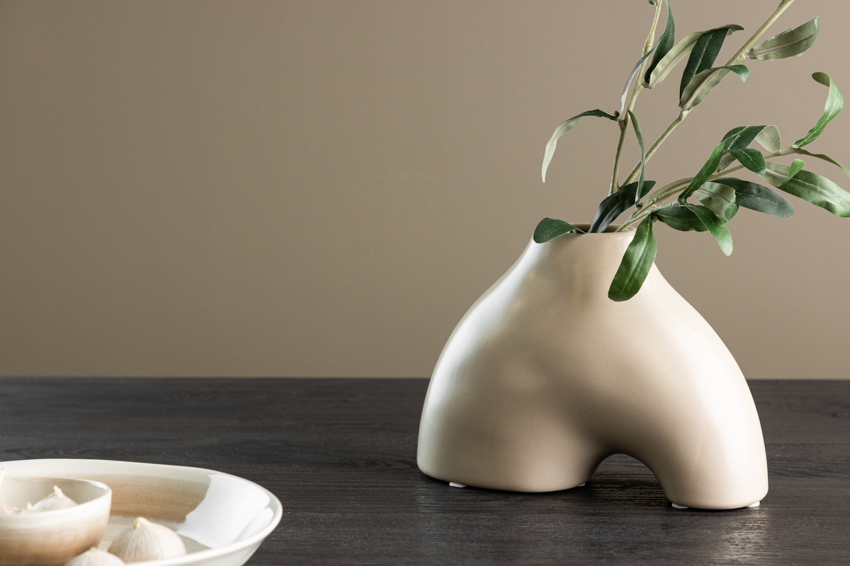 Vaas 'Terni' - Beige