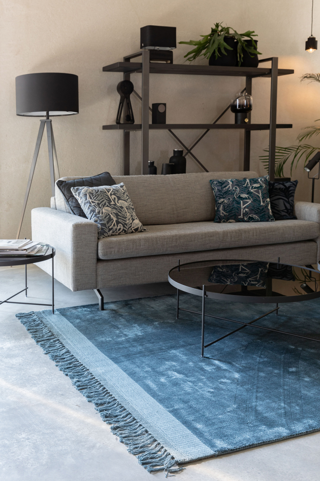 Vloerkleed 'Blink' 170x240cm - Blauw