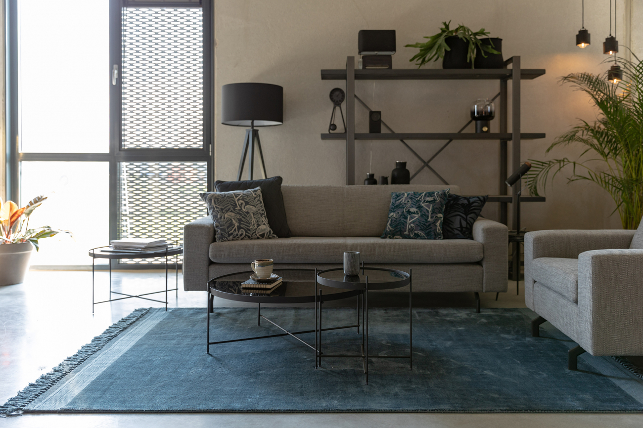 Vloerkleed 'Blink' 170x240cm - Blauw