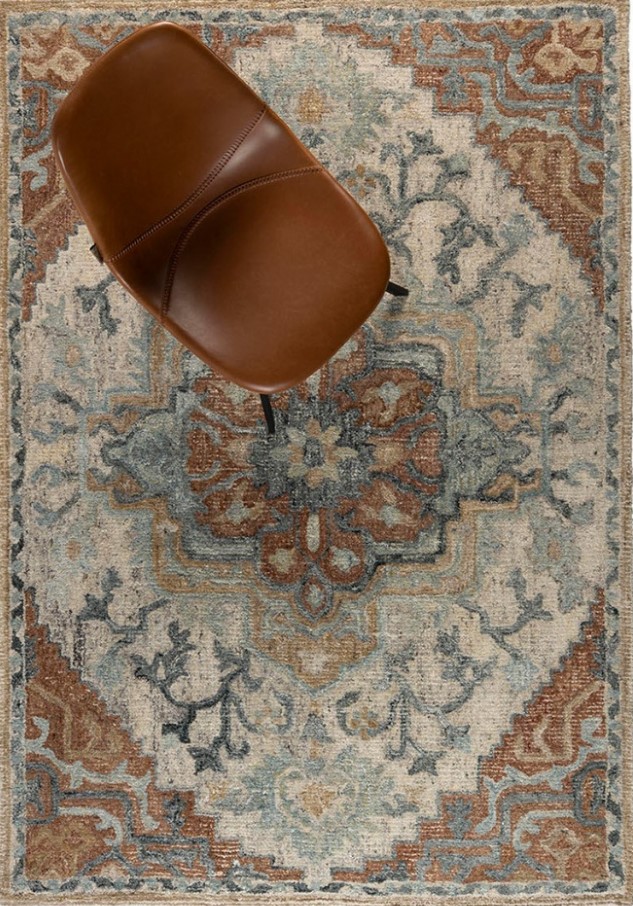 Vloerkleed 'Amori' 160x230cm - Blauw