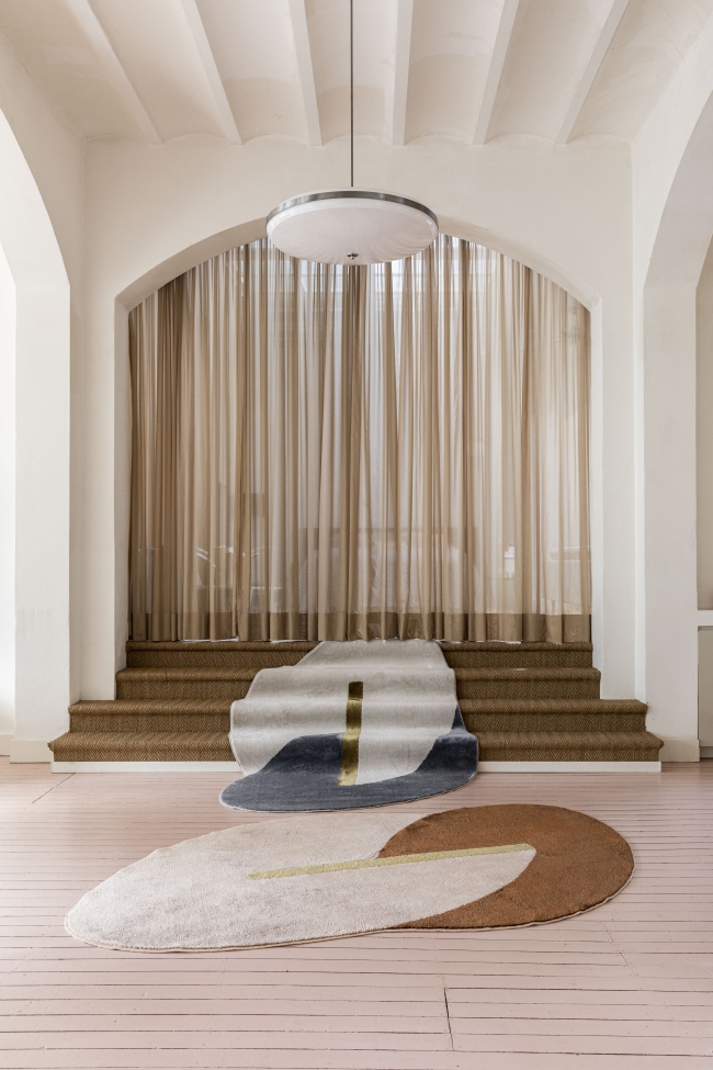 Vloerkleed 'Phila' 160x257cm - Blauw