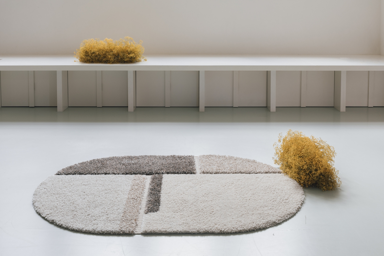 Wollen vloerkleed 'Zest' 200x290cm - Grijs