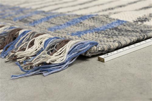 Vloerkleed 'Hampton' 160x230- Blauw