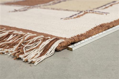 Vloerkleed 'Gambit' 200x300 - Bruin