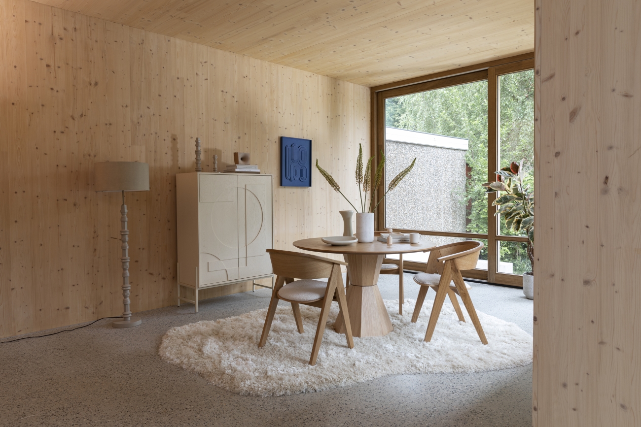 Wollen tapijt 'Tasty' 200x290cm - Beige