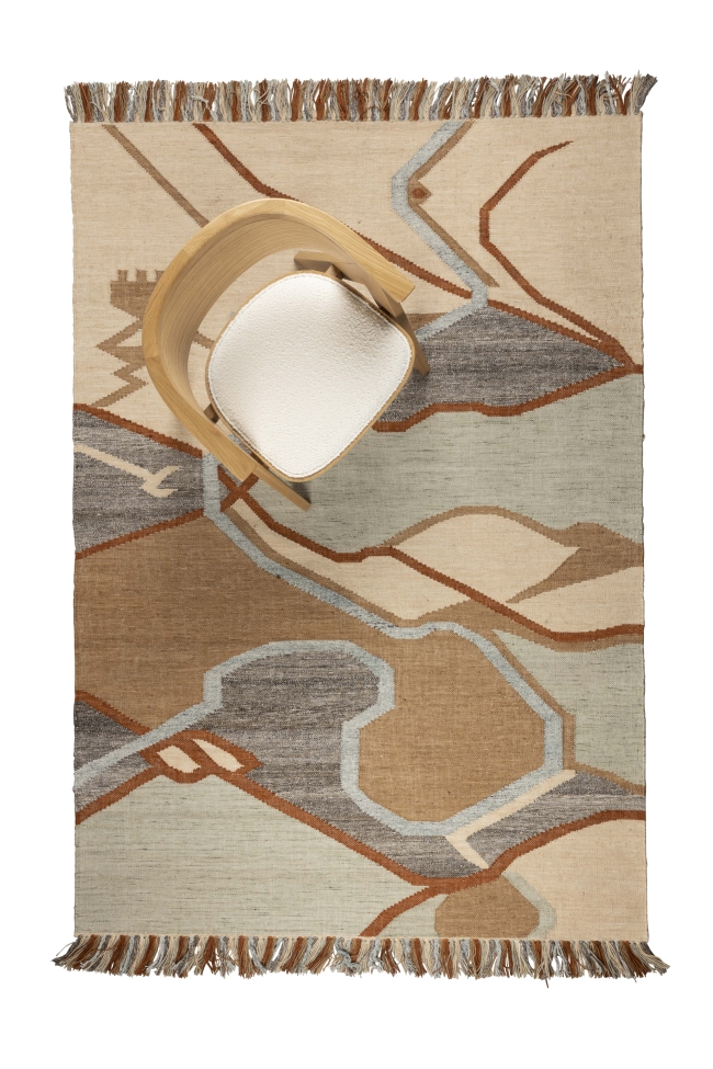 Tapijt 'Saigon' 160x230cm - Oranje