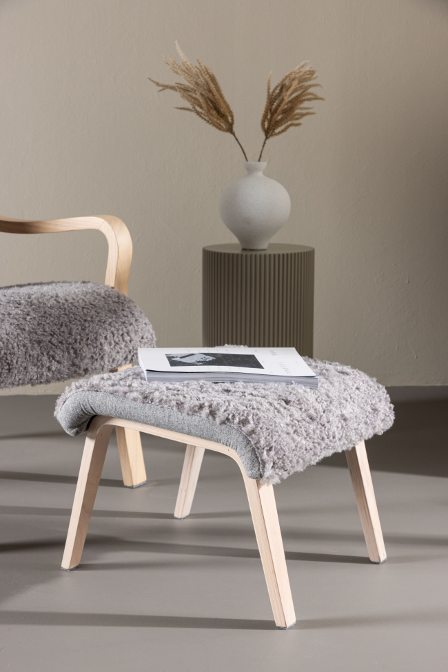 Fauteuil 'Faro' - Lichtgrijs