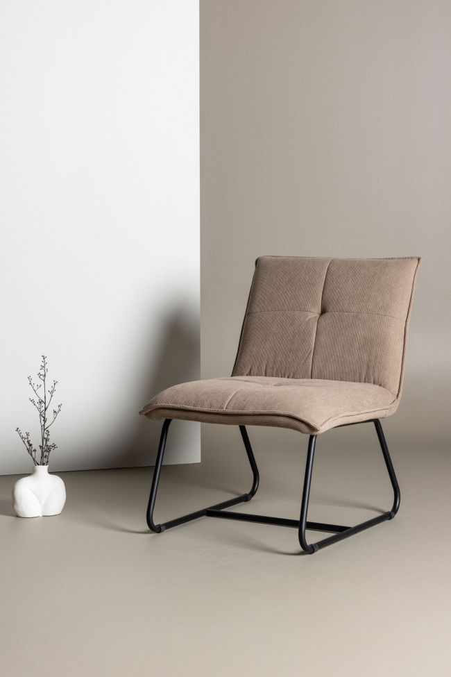 Fauteuil 'Askroth' - Bruin