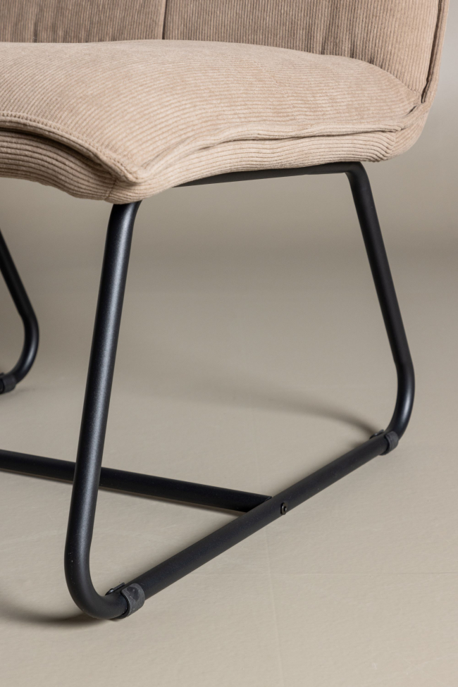 Fauteuil 'Askroth' - Bruin