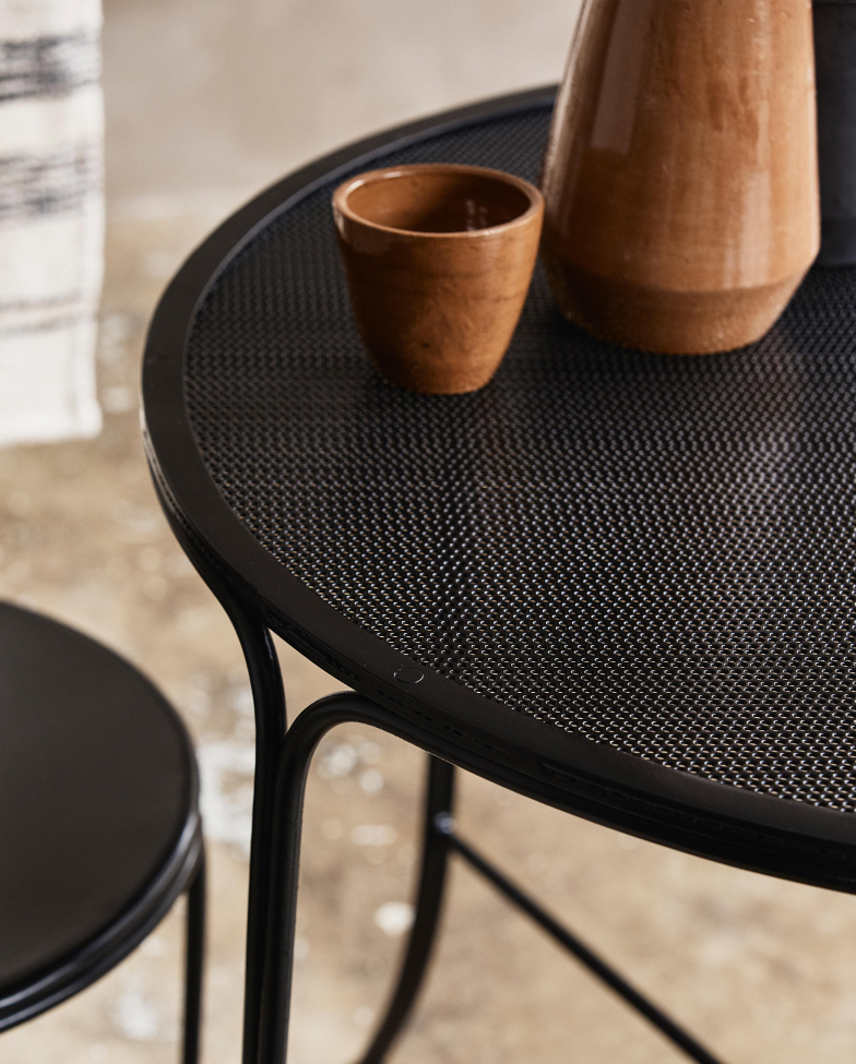 Tuin tafel 'Olivo' - Zwart