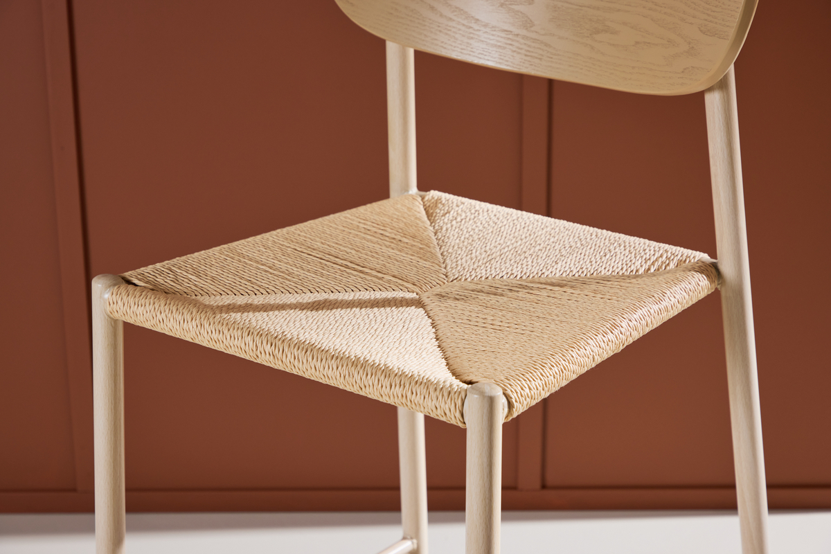 Barkruk 'Polly' - Natuur/Beige