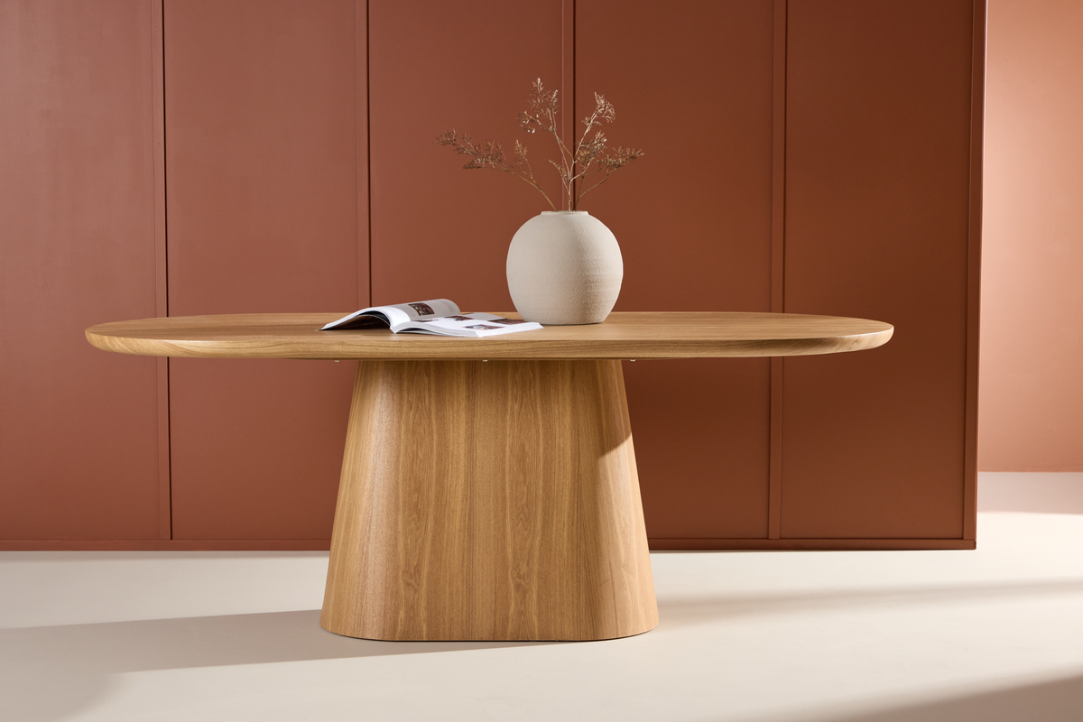 Eettafel 'Stjärnö' 200x90cm - Natuur