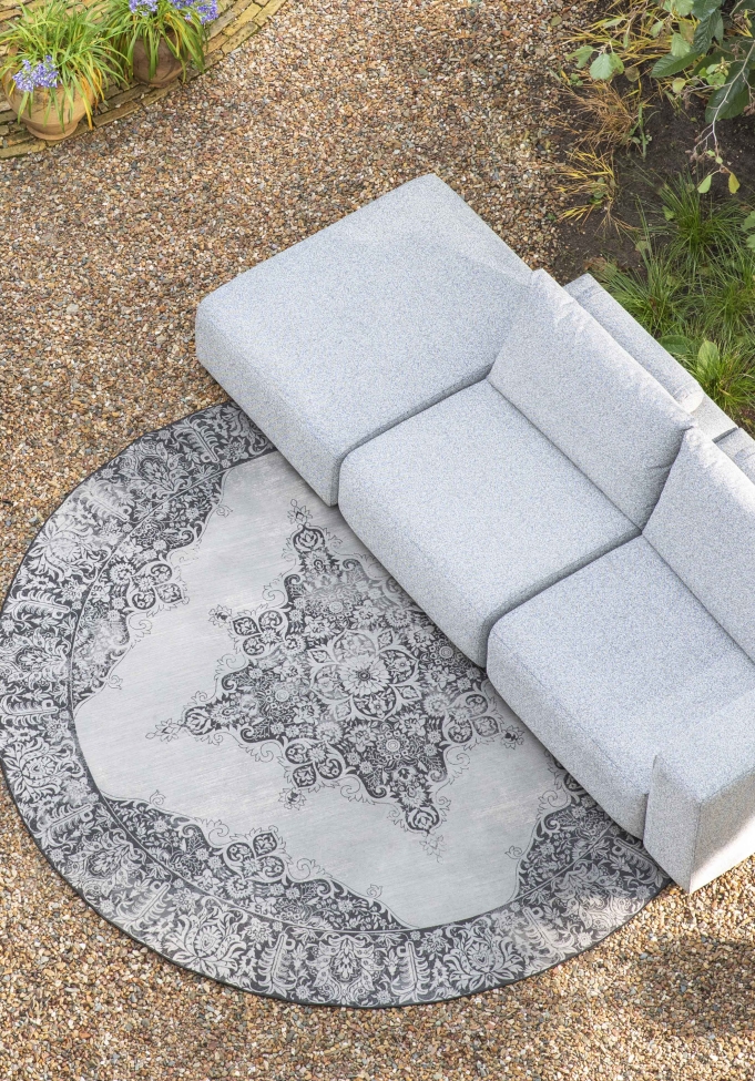 Vloerkleed 'Coventry' 280cm - Zwart