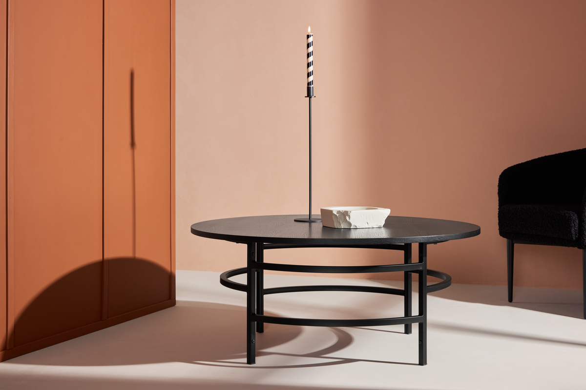 Salontafel 'Copenhagen' 100x43cm - Zwart