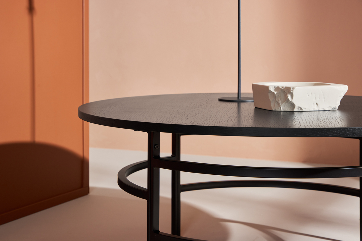 Salontafel 'Copenhagen' 100x43cm - Zwart
