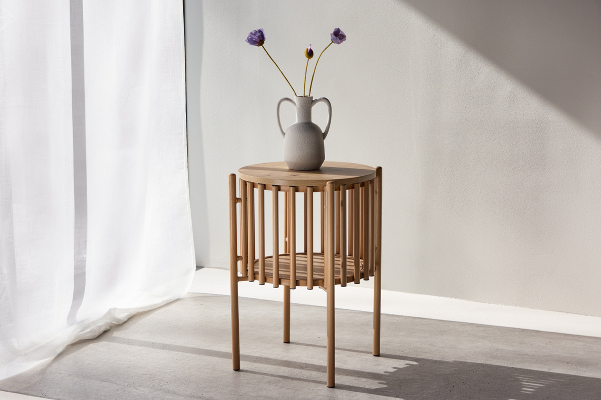 Bijzettafel 'Runvik' 45cm - Natuurlijk