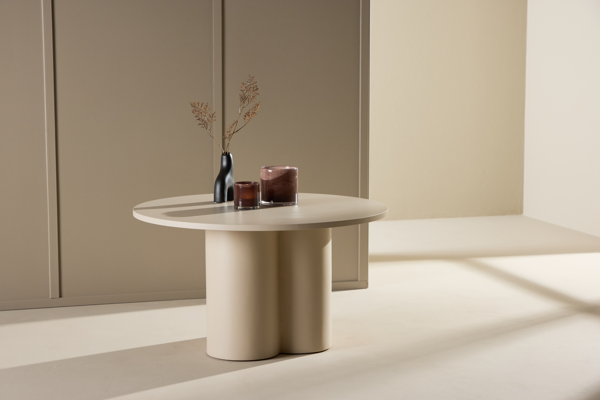 Salontafel 'Olivia' 80x45cm - Beige