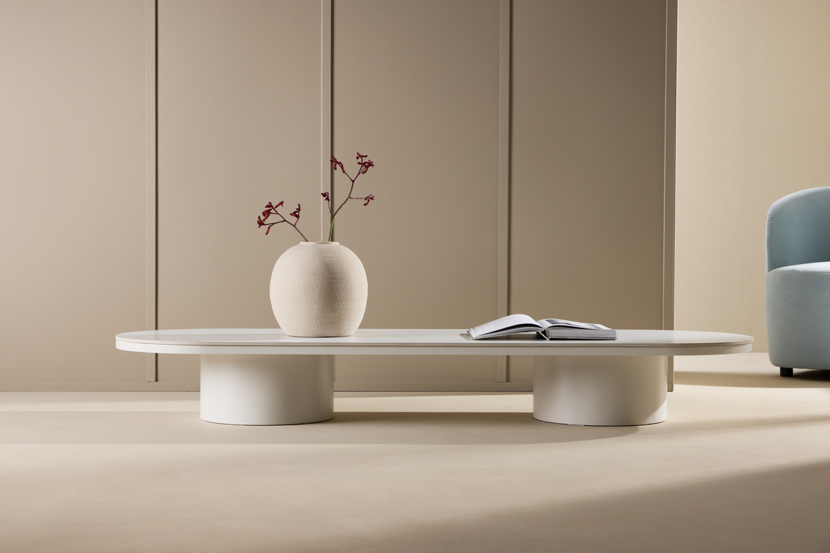 Salontafel 'Narvik' 190x60cm - Beige