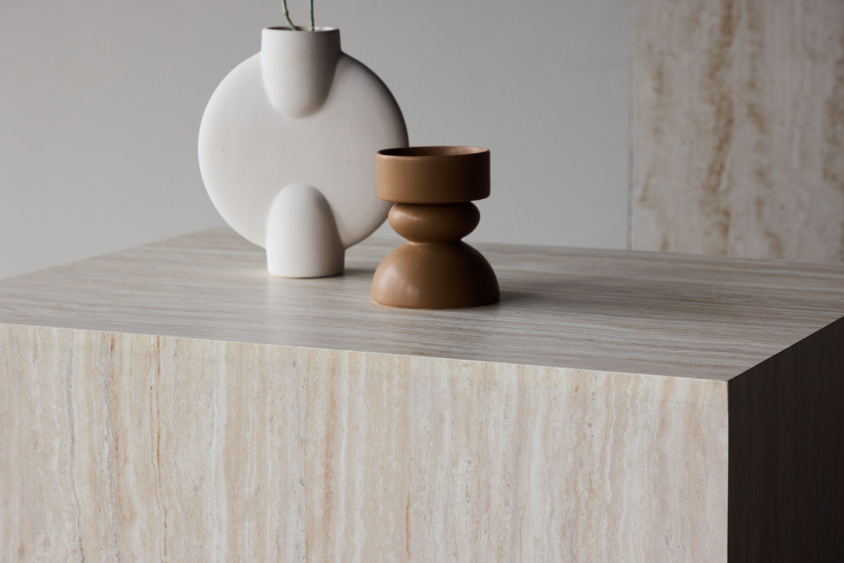 Salontafel 'Myrsjö' 80x60cm - Beige