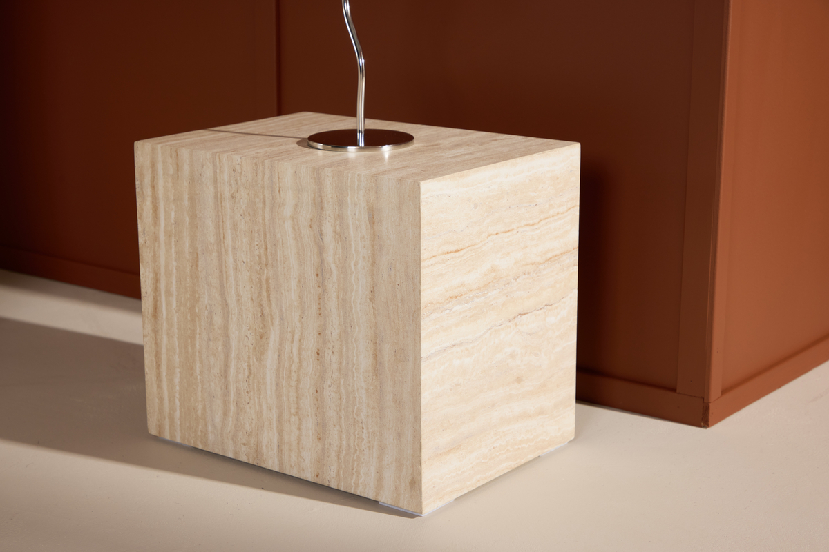 Bijzettafel 'York' 35x25cm - Beige