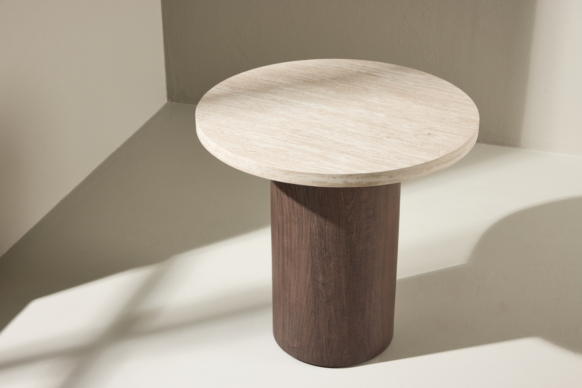 Salontafel 'Noli' Rond 50cm - Beige