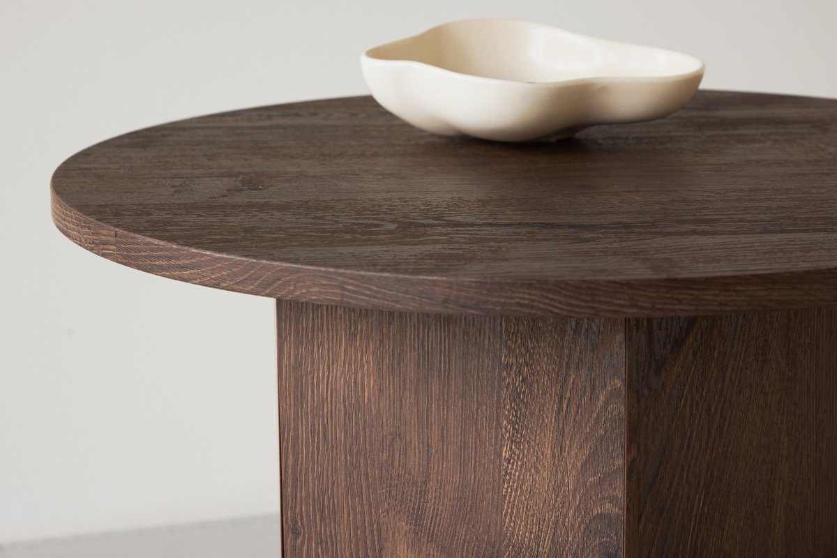 Salontafel 'Björkvik' Rond 60cm - Suède