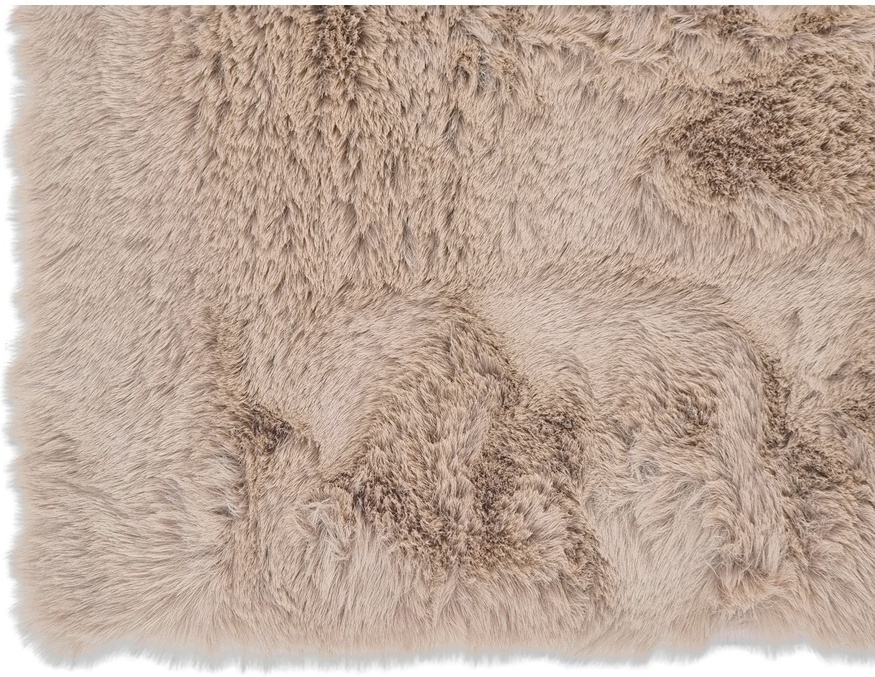 Hoogpolig Vloerkleed 'Cloud Super Soft' - Bruin