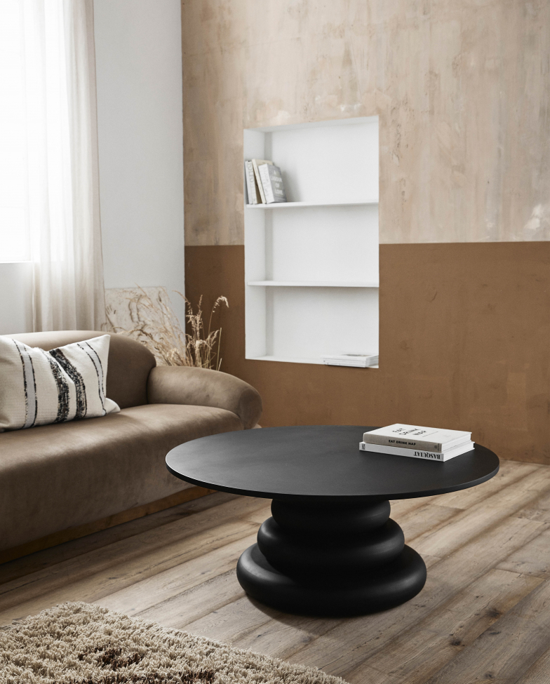 Salontafel 'Yalu' - Zwart