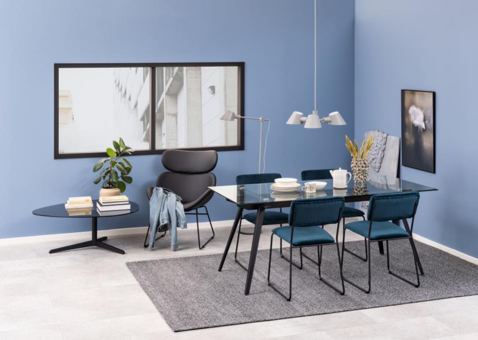 Fauteuil 'Hushum' 90cm - Zwart
