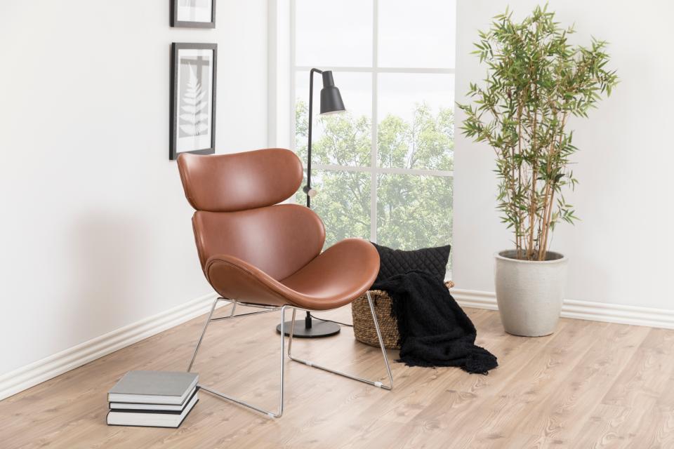 Fauteuil 'Hushum' 85cm - Bruin
