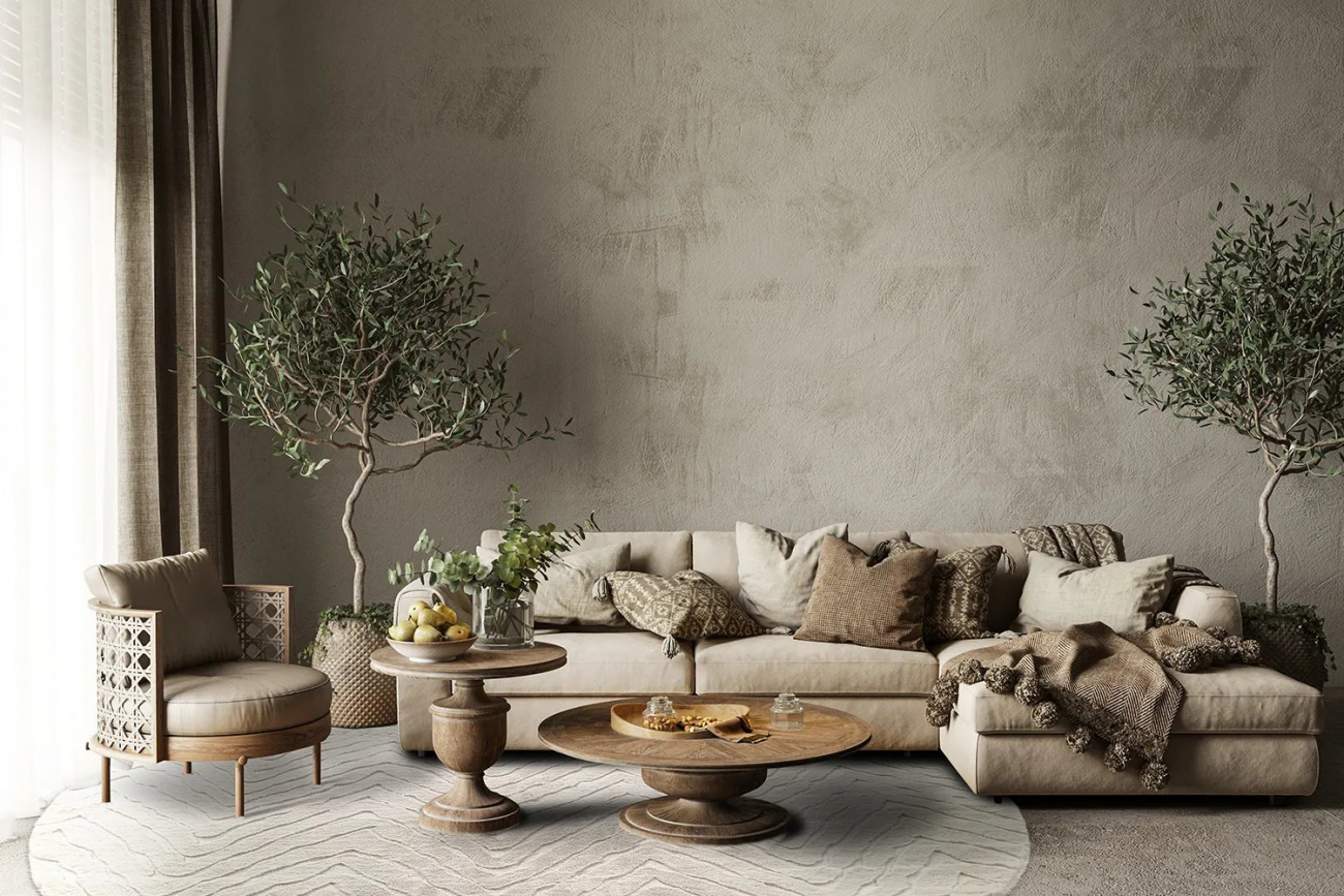 Rond tapijt 'Wren' 200cm - Wit