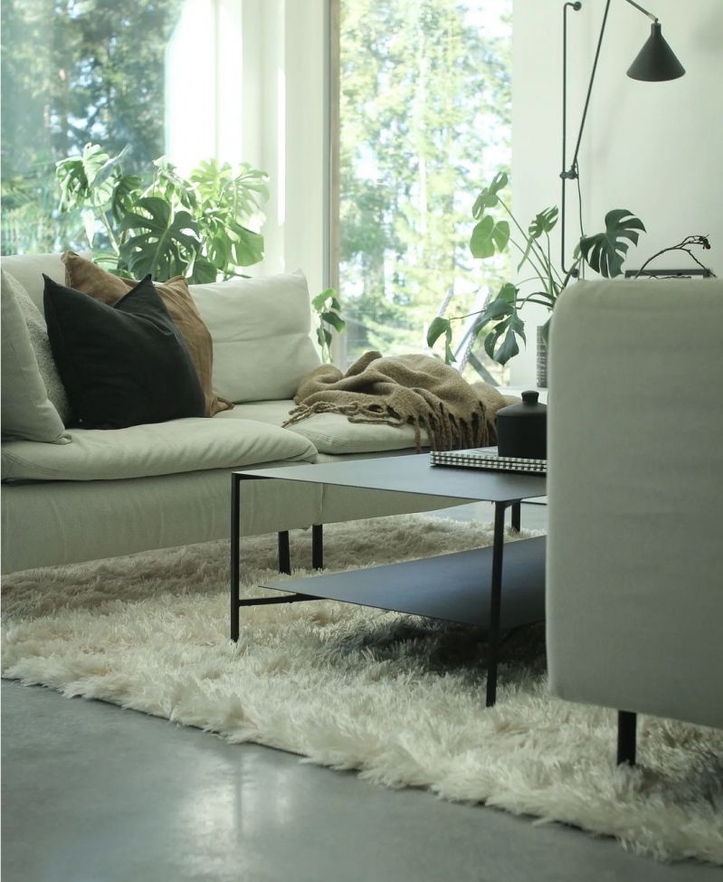 Lopend tapijt 'Janjira' 300x400cm - Offwhite