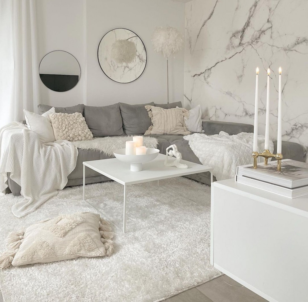 Tapijt 'Cosy' 300x400cm - Wit