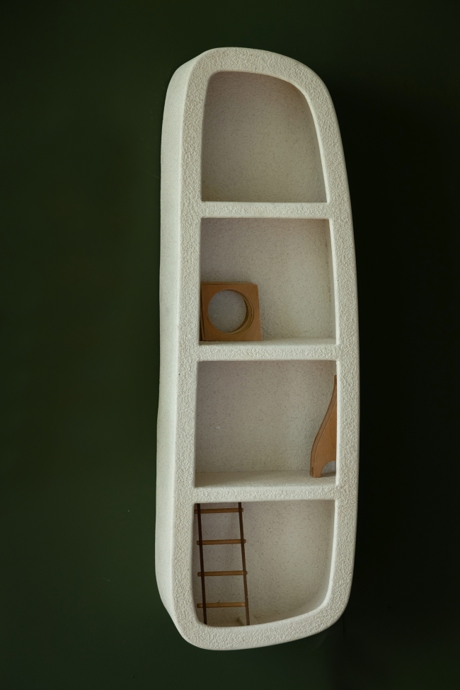 Wandplank 'Veda' 3 - Beige