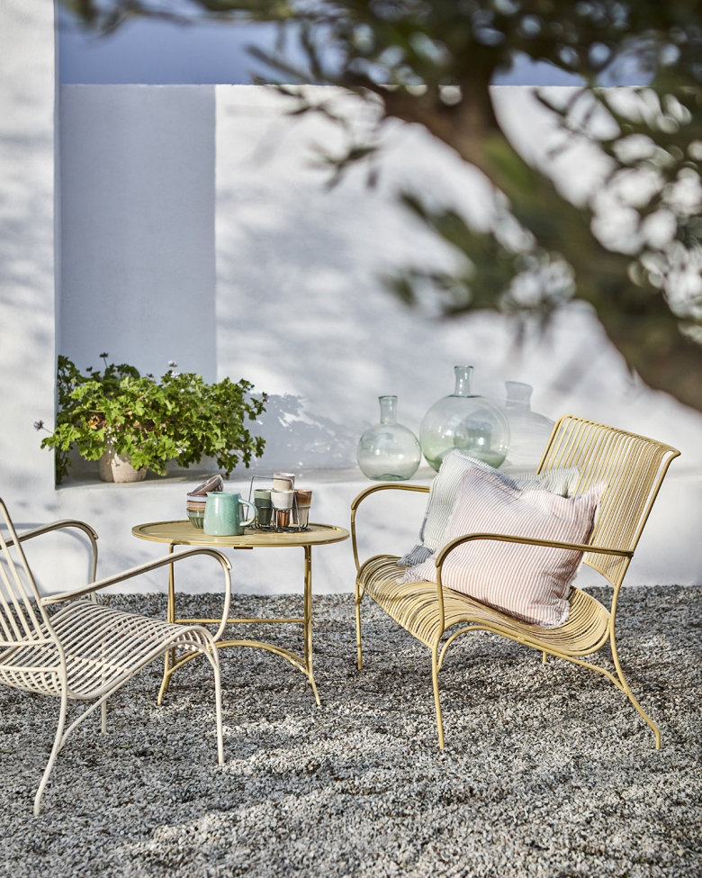 Bank 'Visby' - Geel