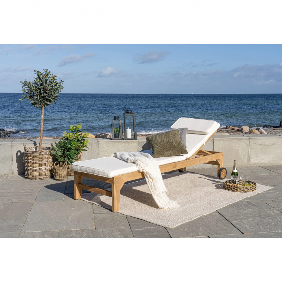 Kussen 'Norrahamn' - Wit